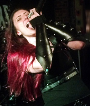 Brittney Slayes of Unleash the Archers